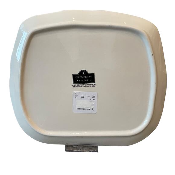 10 STRAWBERRY STREET Whimsical Halloween MUMMY Ceramic Dinner Plates Set of 2 - Picture 5 of 10